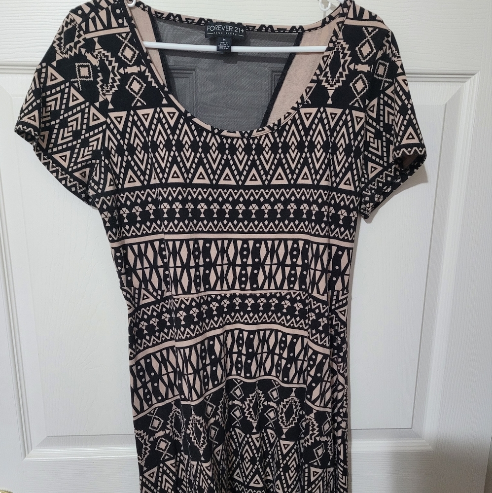 Forever 21+ Peekaboo Back Dress